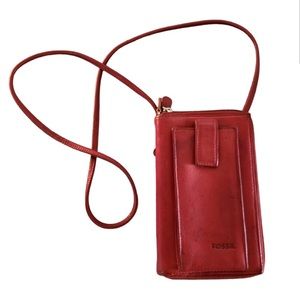 Fossil crossbody wallet/purse